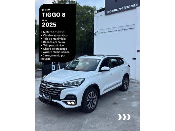 CAOA CHERY TIGGO 8 1.6 TGDI GASOLINA TXS MAX DRIVE DCT CAOA CHERY TIGGO 8 1.6 TGDI GASOLINA TXS MAX DRIVE DCT